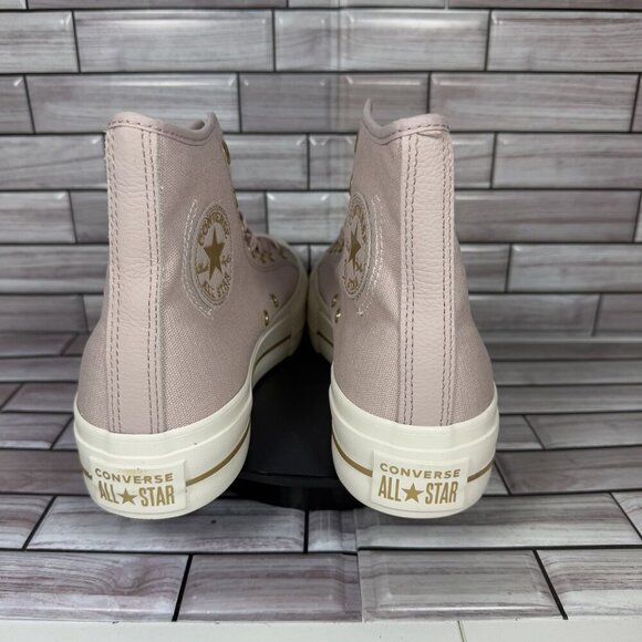 Converse Chuck Taylor Flush Tone Lift Hi Sustainable Platform Sneakers Size 10 - Picture 5 of 8